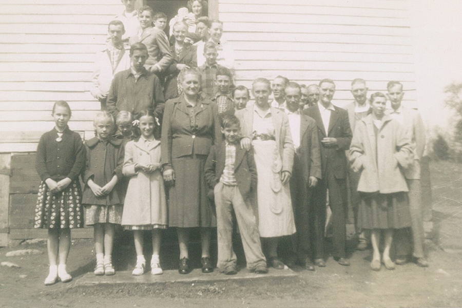 In its heyday, Lost Cove had a population of about 100 people.