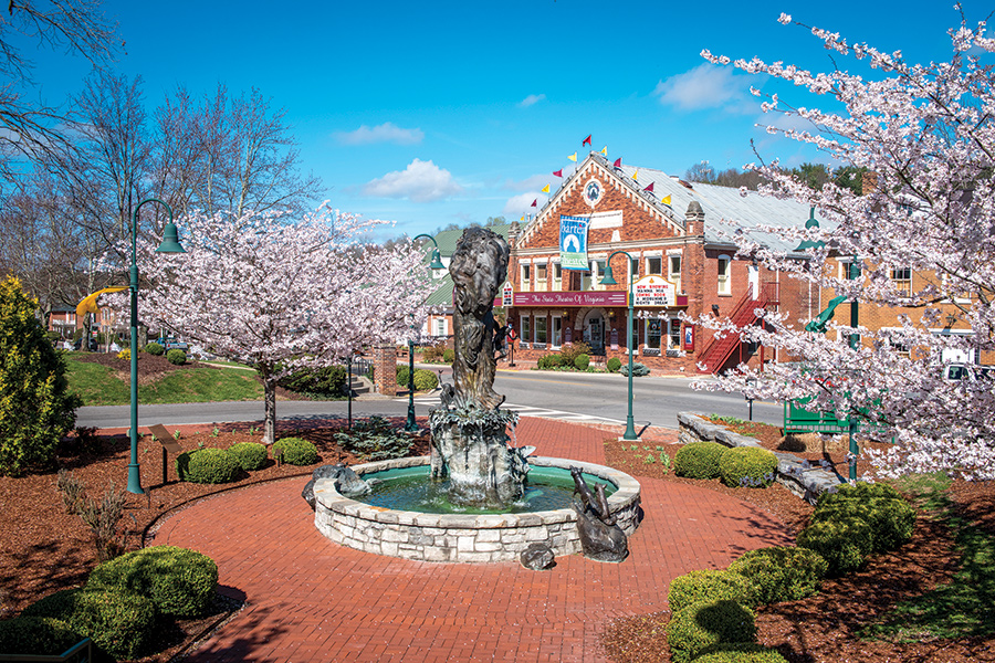 The Barter Theatre is a welcoming centerpiece for Abingdon, Virginia.