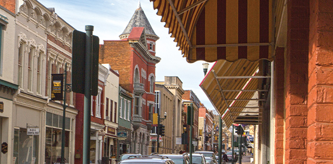 Historic Staunton, Virginia pairs nicely with the centuries-long jousting tournament held at nearby Natural Chimneys Regional Park.