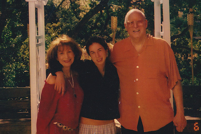 From left: (Mom) Joy Brown, Alexia Stone and (Fearless) Frederick Brown stand together on a happy day long after the Hotel Roanoke excursion.
