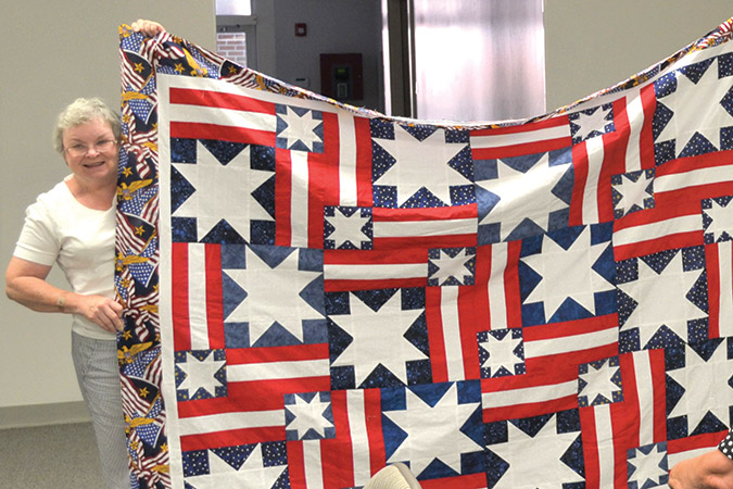 Designs shown here, some at various stages of completion, are the products of the guild members’ creativity, imagination and research.