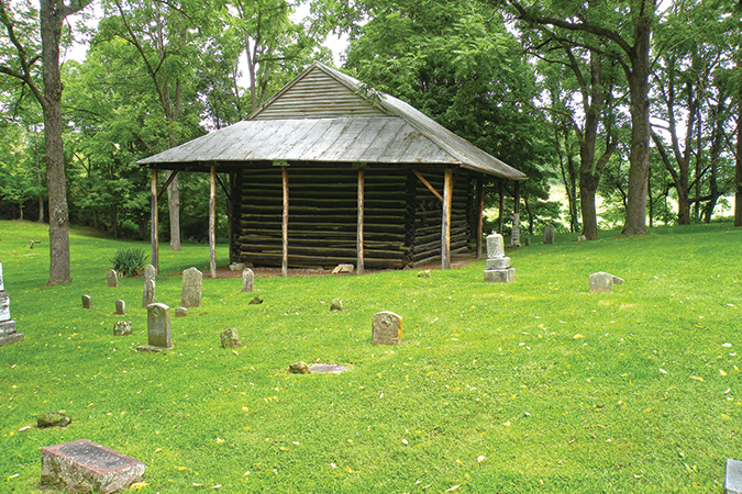 Old Rehoboth Church, near Union, dates to 1786.