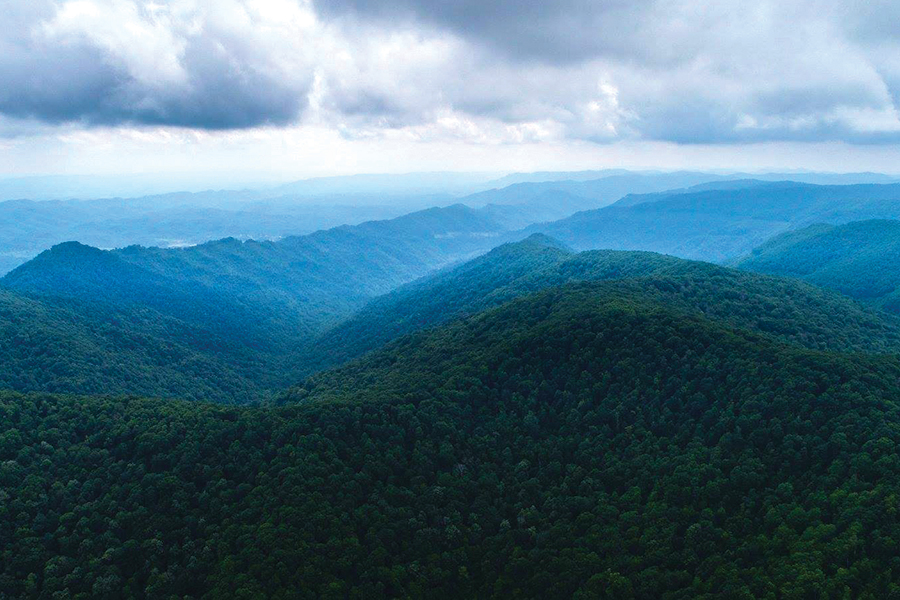 Black Mountain, on the border of Kentucky and Virginia, is the highest point in Kentucky. From the photographer: “The rich history of the area, coupled with the beauty of the mountain, make it a special place to visit.”
