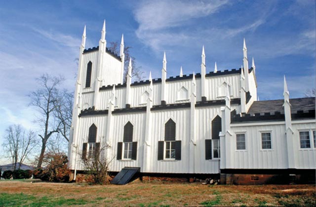 Near Rapidan, this 1872-74 chapel was named in honor of Rev. James Waddell.
