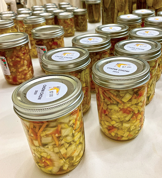 In Hiltons, the garden-clearing relish called chow-chow is a prized commodity.