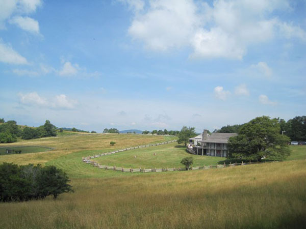 With only 24 rooms, Historic Bluffs Lodge is too small to turn a profit, despite its picturesque setting in the rolling uplands of North Carolina’s Doughton Park.