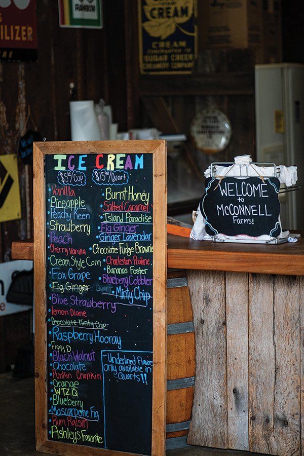 Ice cream flavors include Burnt Honey, Fig Mascarpone, Blueberry Cobbler, Ginger Lavender and many more.