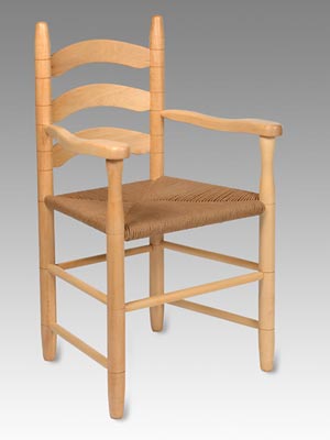 Chairs and accessories are available in five types of wood.