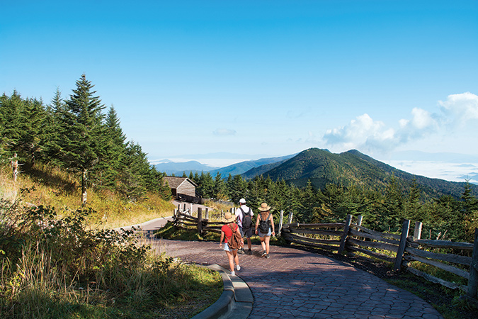 Mount Mitchell State Park, North Carolina, is the state’s first and, at 6,684 feet in elevation, by far its highest.