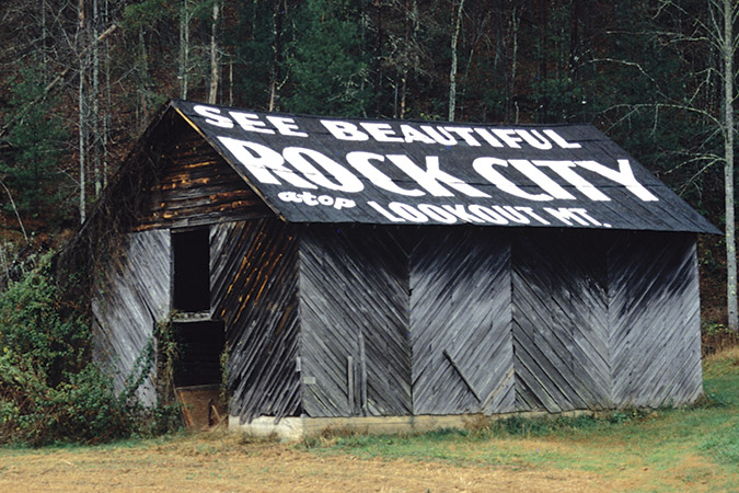 U.S. highways 64/74 -- 13 miles west of Murphy, North Carolina,  at Sunny Point Road.