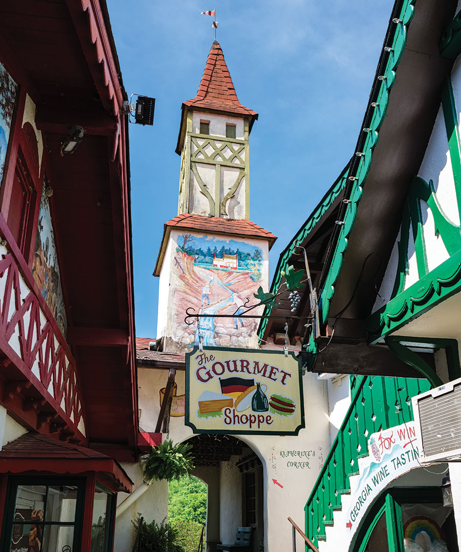 Helen, Georgia, is home to Bavarian-style architecture.