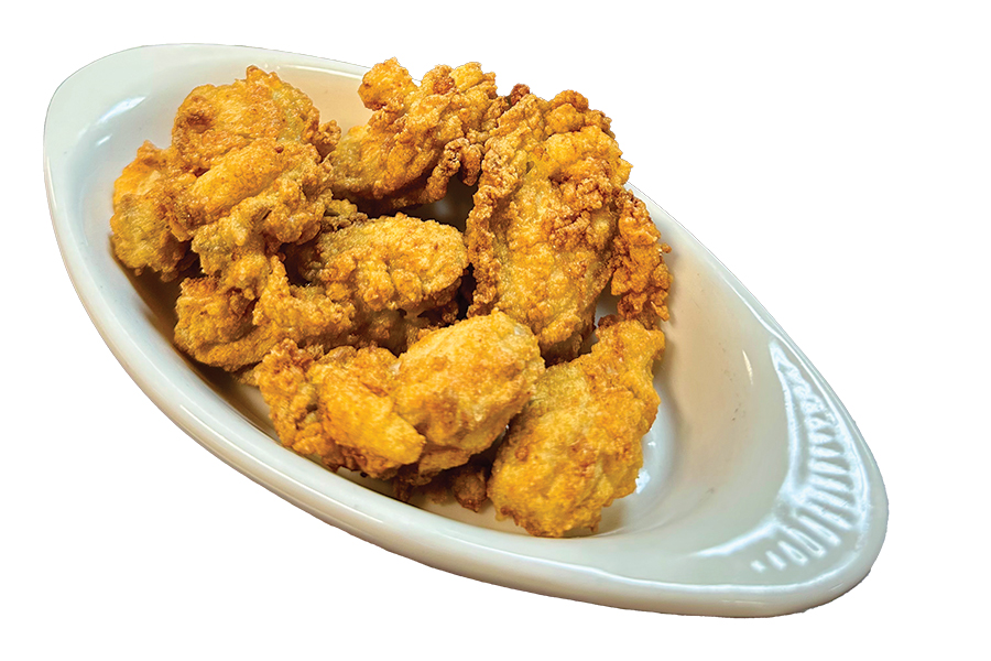 These oysters are a reminder of how Greene’s Seafood got started.