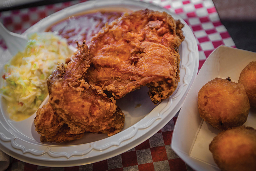 Little Pigs BBQ is a tasty stop in Asheville, North Carolina.