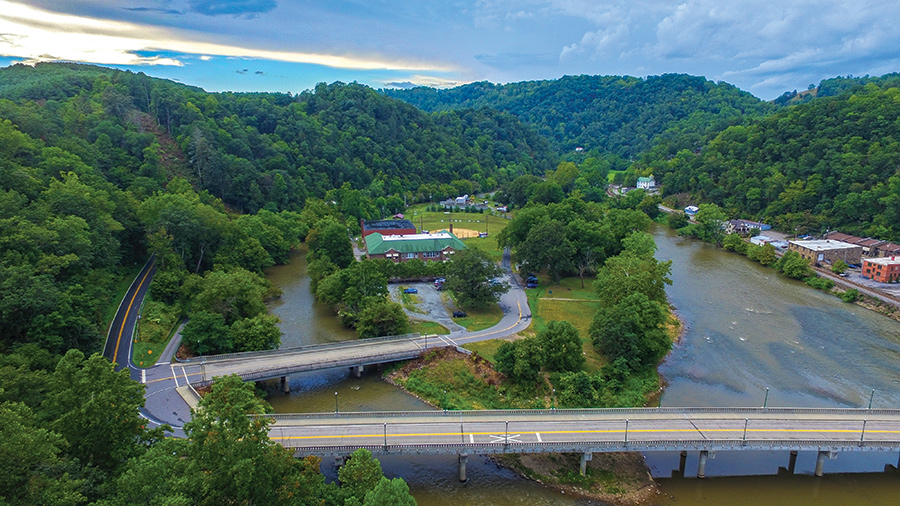 North Carolina’s Blannahassett Island hosts festivals around its remaining building.