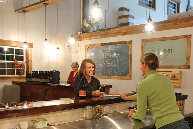 Sideways Farm & Brewery in Etowah, North Carolina, is a new addition to the greater Asheville area’s beer scene.