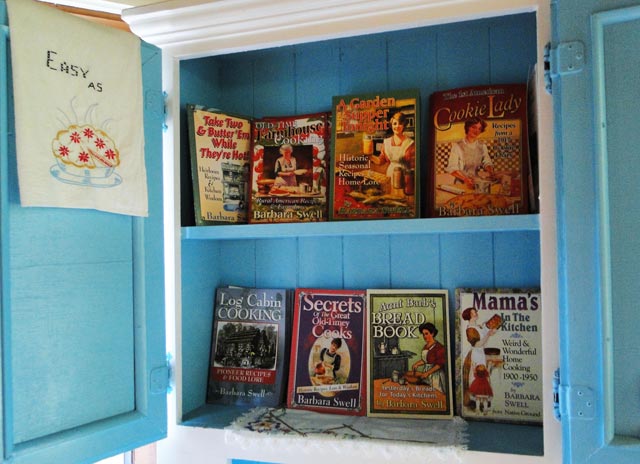 Swell is the author of eight historic cookbooks.