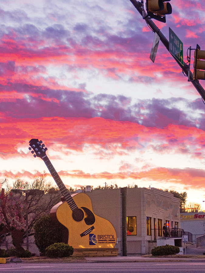 Enjoy Bristol, Tennessee/Virginia’s music heritage after a day at Tennessee’s Warriors’ Path State Park.