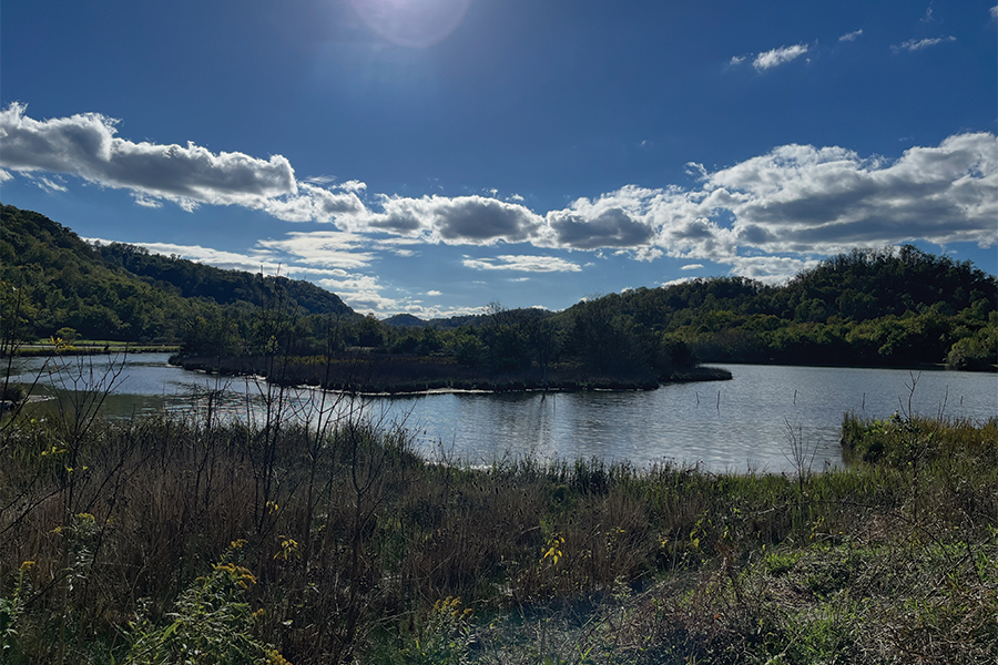 This body of water is what remains today from Lake Totten of centuries past.