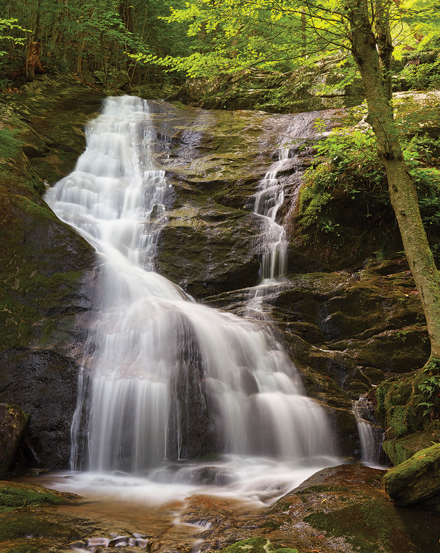 Virginia’s Crabtree Falls tumble 1,200 feet.