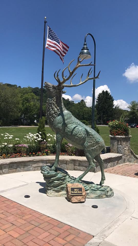 Ten points to whoever can tell us "Where in the Blue Ridge is Mary?" Hint: the statue is in the town's name!