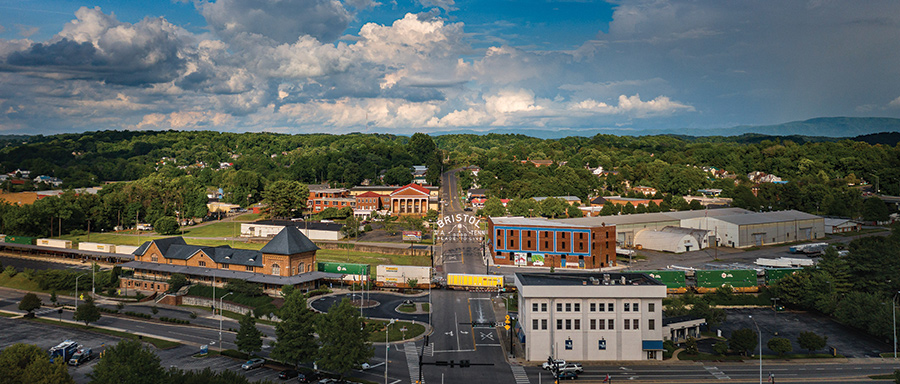 Bristol, along Virginia’s Daniel Boone Wilderness Trail, is home to the Birthplace of Country Music Museum.