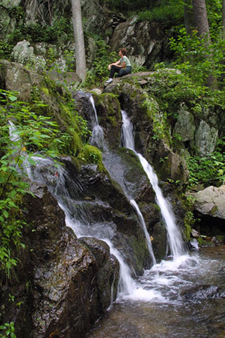 Shenandoah National Park is home to waterfalls.