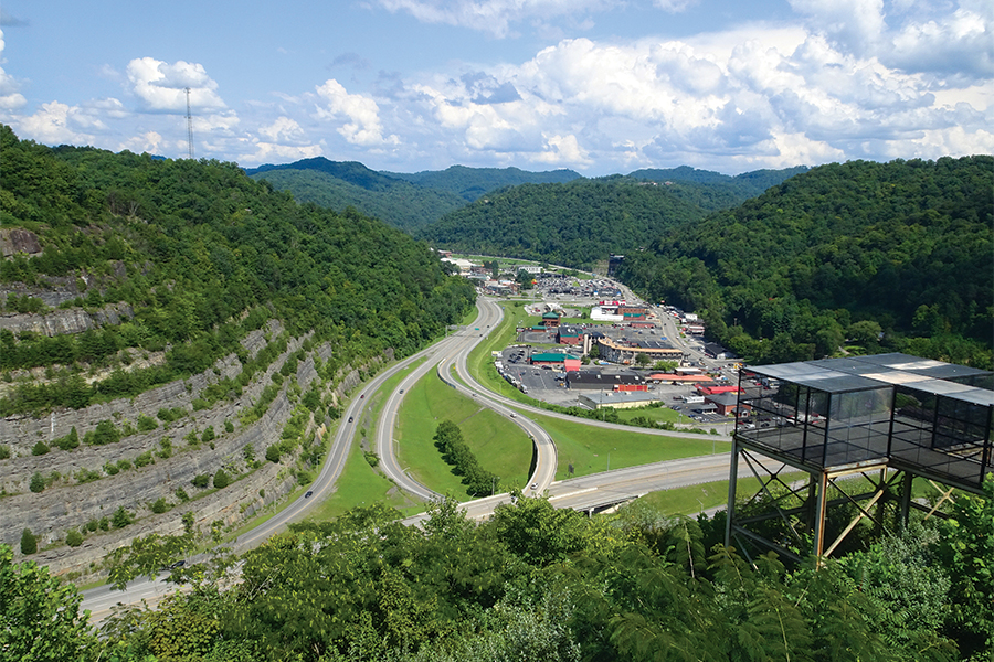The Cut-Through is a defining feature of Pikeville.