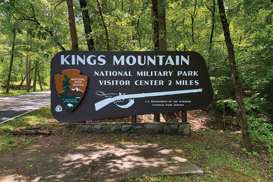 The roots of the park reach back to 1815, when the first small marker was placed to commemorate the 1780 battle.