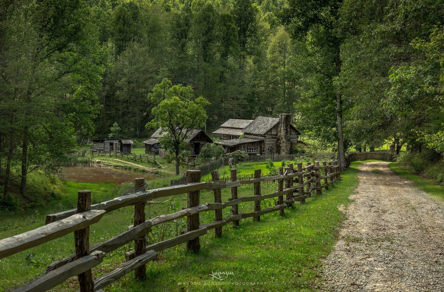 I could live here forever. Pioneer Farm at Twin Falls State Park. WV
There are also some beautiful animals in the farm.