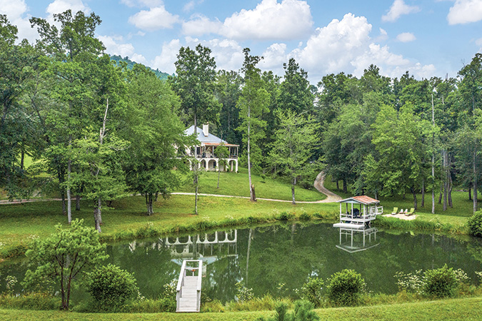 This property is in Mills River, North Carolina, just south of Asheville.