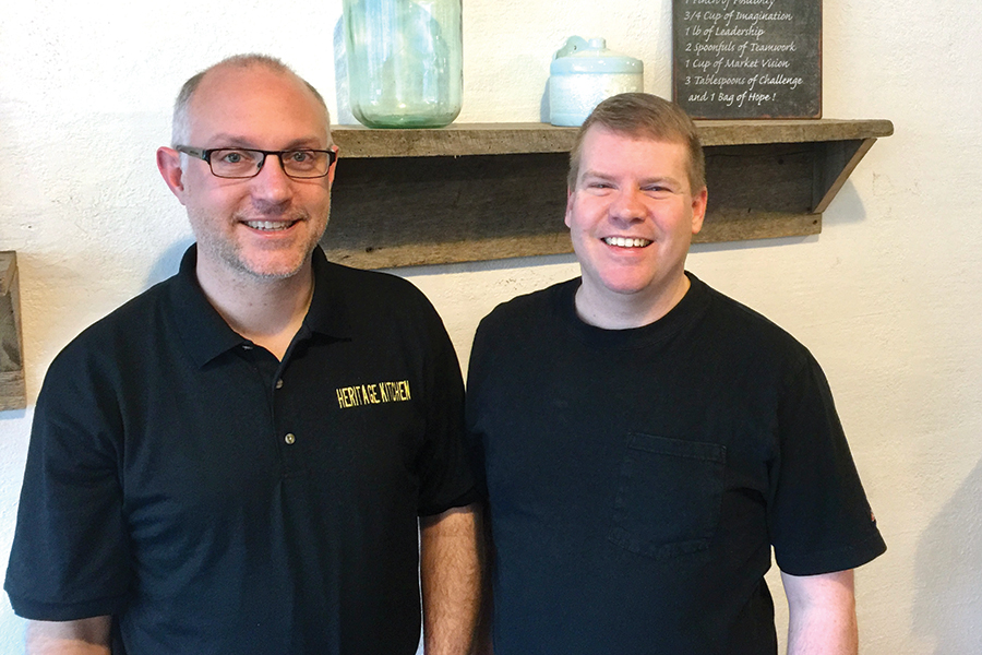 Brad Shepherd and Daryl Royse opened Whitesburg’s Heritage Kitchen in 2015.