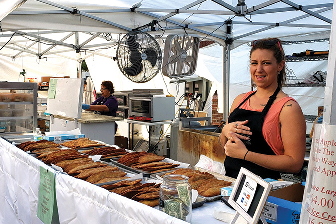 Tracy Darr’s family operates Stanley’s Produce in Johnson City, Tennessee, where the fall focus is strong.