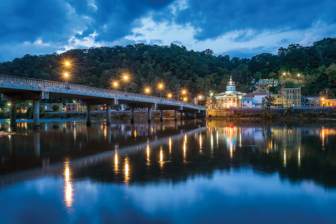The French Broad River is the largest in Western North Carolina.