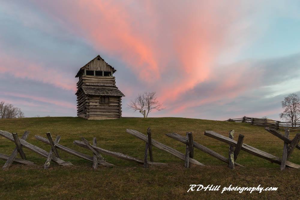 Groundhog Mountain on the Blue Ridge Parkway at milepost 188.8