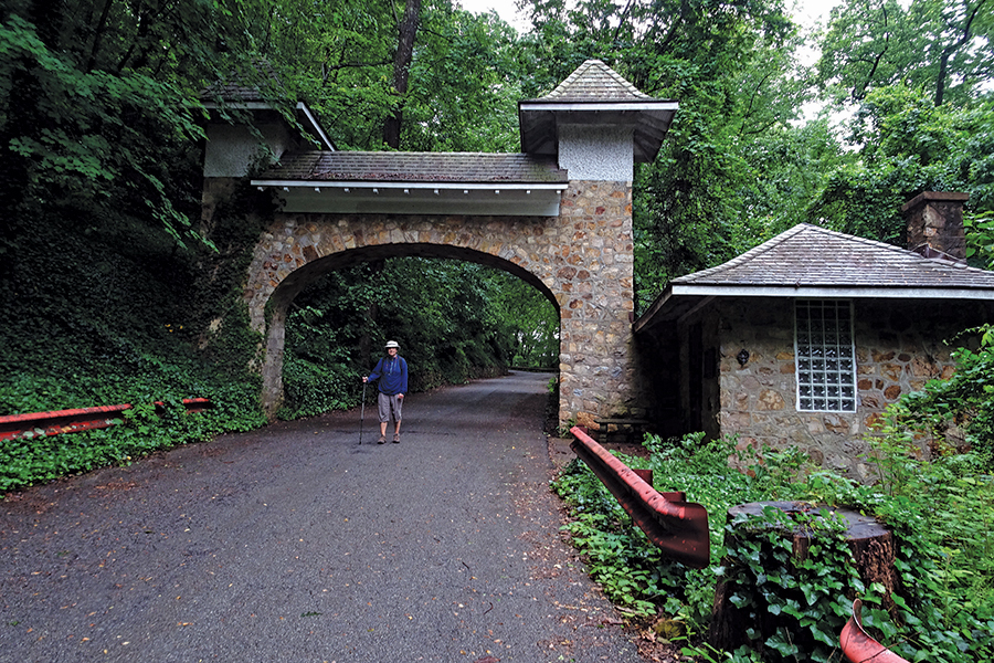 The Roanoke River Greenway is connected to Mill Mountain's trails at several spots, making for varied loop hikes in the city.