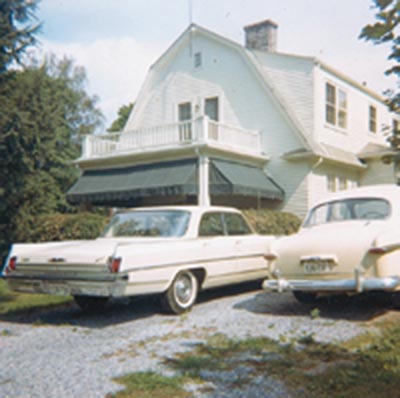 Kurt Rheinheimer’s grandmother’s ’63 Olds sits in Radford, Va. Above (in strip), it makes its film appearance.