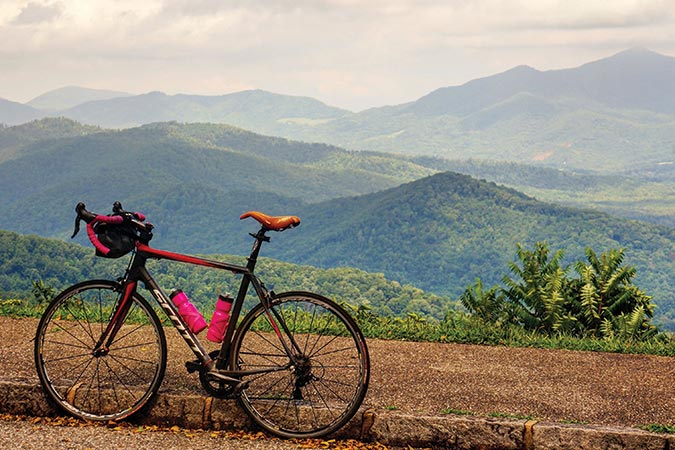 Floyd County’s Blue Ridge Parkway miles are replete with beautiful overlooks.