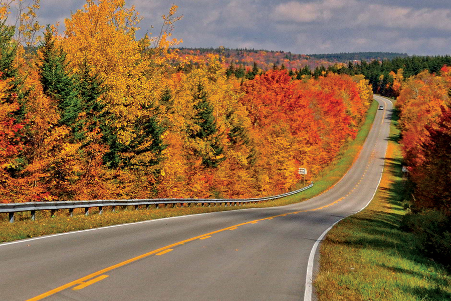 West Virginia’s Highland Scenic Highway is a stunning, high-elevation drive in any season.