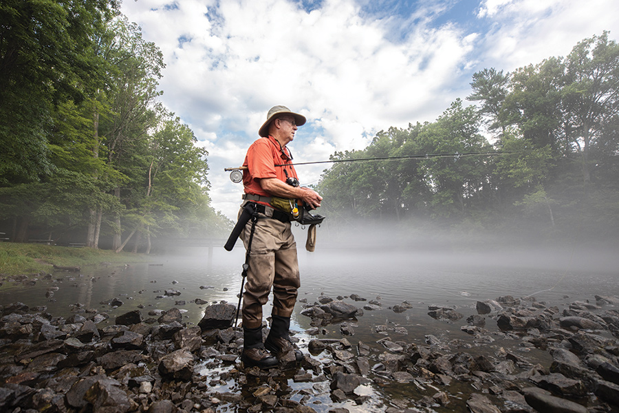 Osceola Island is in one of the Southeast’s best trout streams, the South Fork of the Holston River.