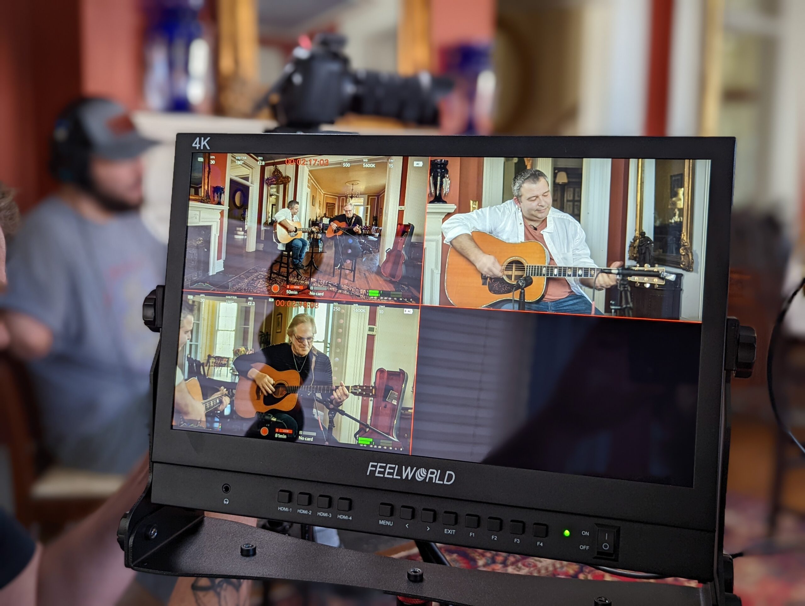 Behind the scenes with John Jorgenson.