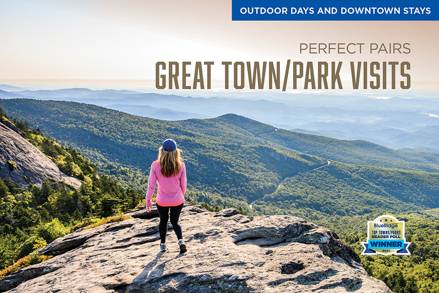 The rugged upper reaches of Grandfather Mountain State Park make a great pairing with Blowing Rock or Banner Elk, North Carolina.