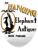 Antique shop. Ruth Piper's store commemorates Mary the Elephant.