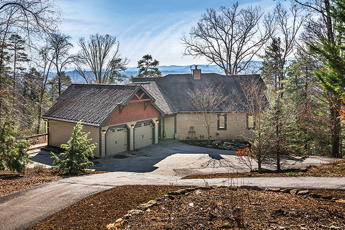 In Hendersonville, North Carolina, homes such as this one are “a little less expensive than in Asheville,” but a general rule is that as elevation goes up, so do prices.