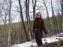 The Greatest Day Hiker Of Them All always looks like this after she has to bushwhack.