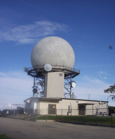 The top of Apple Orchard Mountain is still home to a giant ball from the FAA.