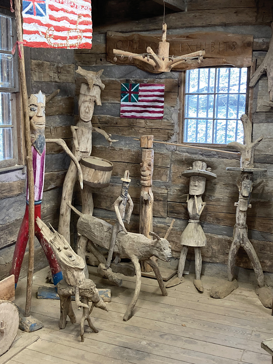 At the Foxfire Museum, visitors witness Georgia mountain art, tools and stories.