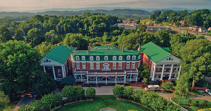 The Martha Washington Inn defines Abingdon, Virginia, and nearby Hungry Mother State Park defines the conservation efforts of the state’s early park system.