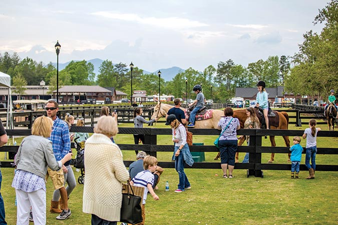 The Tryon International Equestrian Center is emblematic of the region’s deep and longstanding equine legacy.