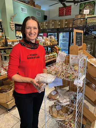 Elke Hammer’s German pastries are available at Boone Street Market.