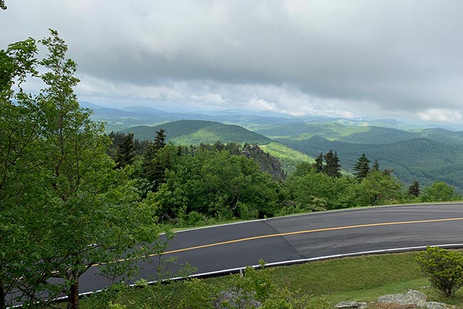 Views along the road to Boone, N.C.